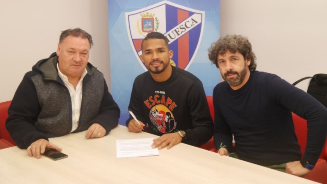 Yangel Herrera llega cedido al Huesca por el Manchester City