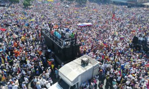 LA FOTO: Esta increíble panorámica muestra cómo Barquisimeto salió a la calle para pedir el cese de la usurpación #2Feb