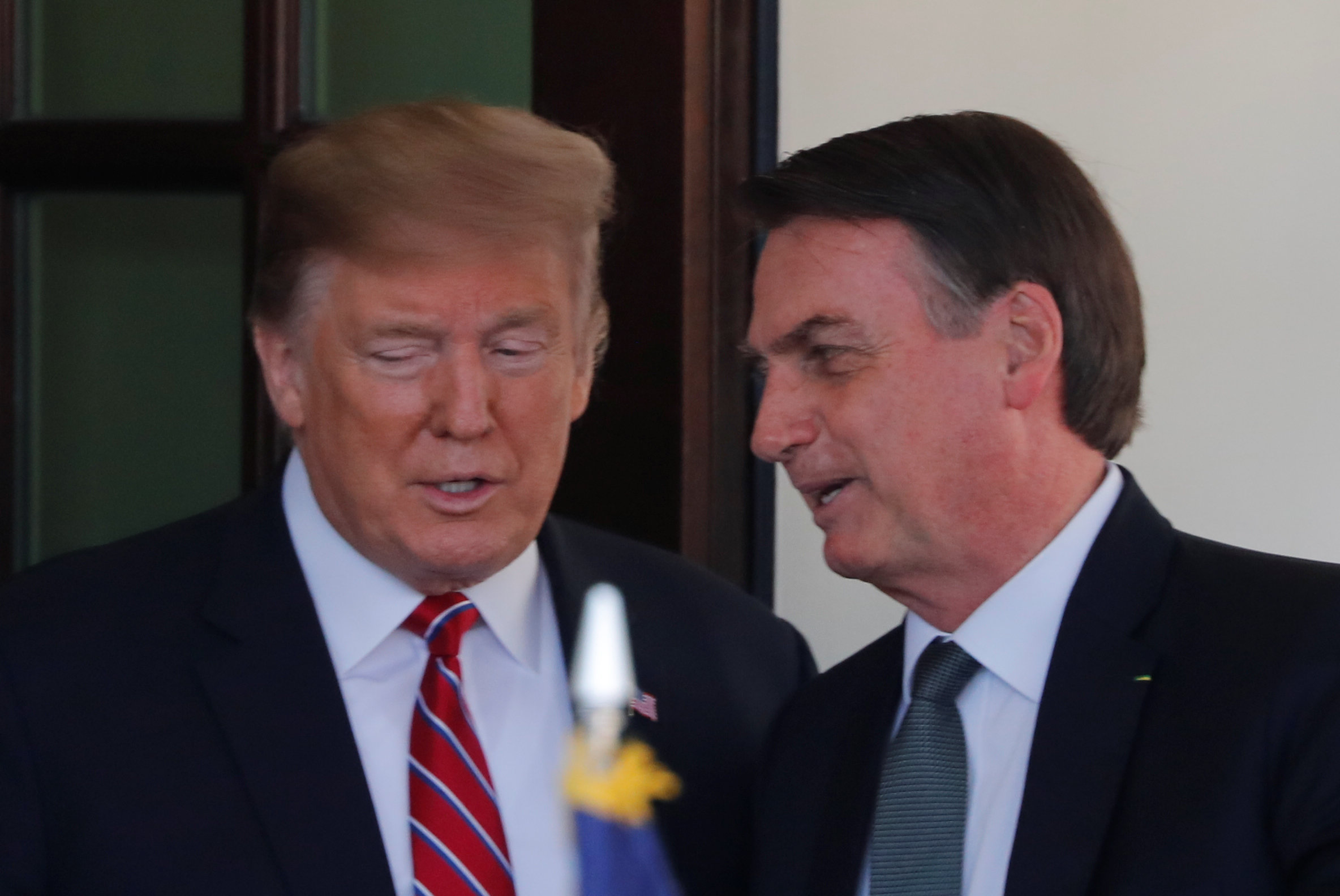 Bolsonaro asegura que Trump saldrá del coronavirus más fuerte para el bien del mundo