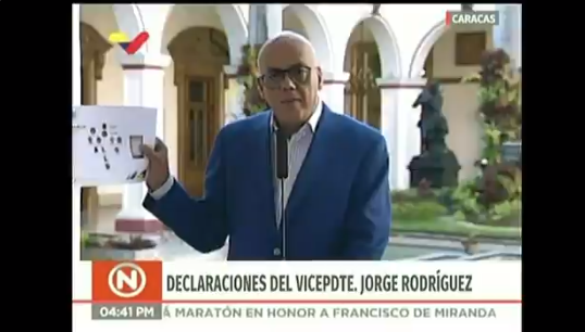 Jorge Rodríguez: Así como derrotamos la guerra eléctrica, así venceremos al imperio
