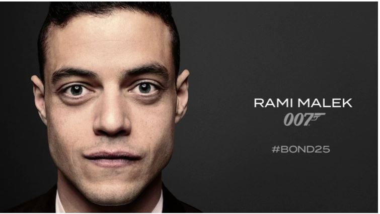 Rami Malek será el villano de la nueva película de James Bond