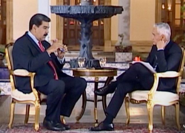 Jorge Ramos y maduro