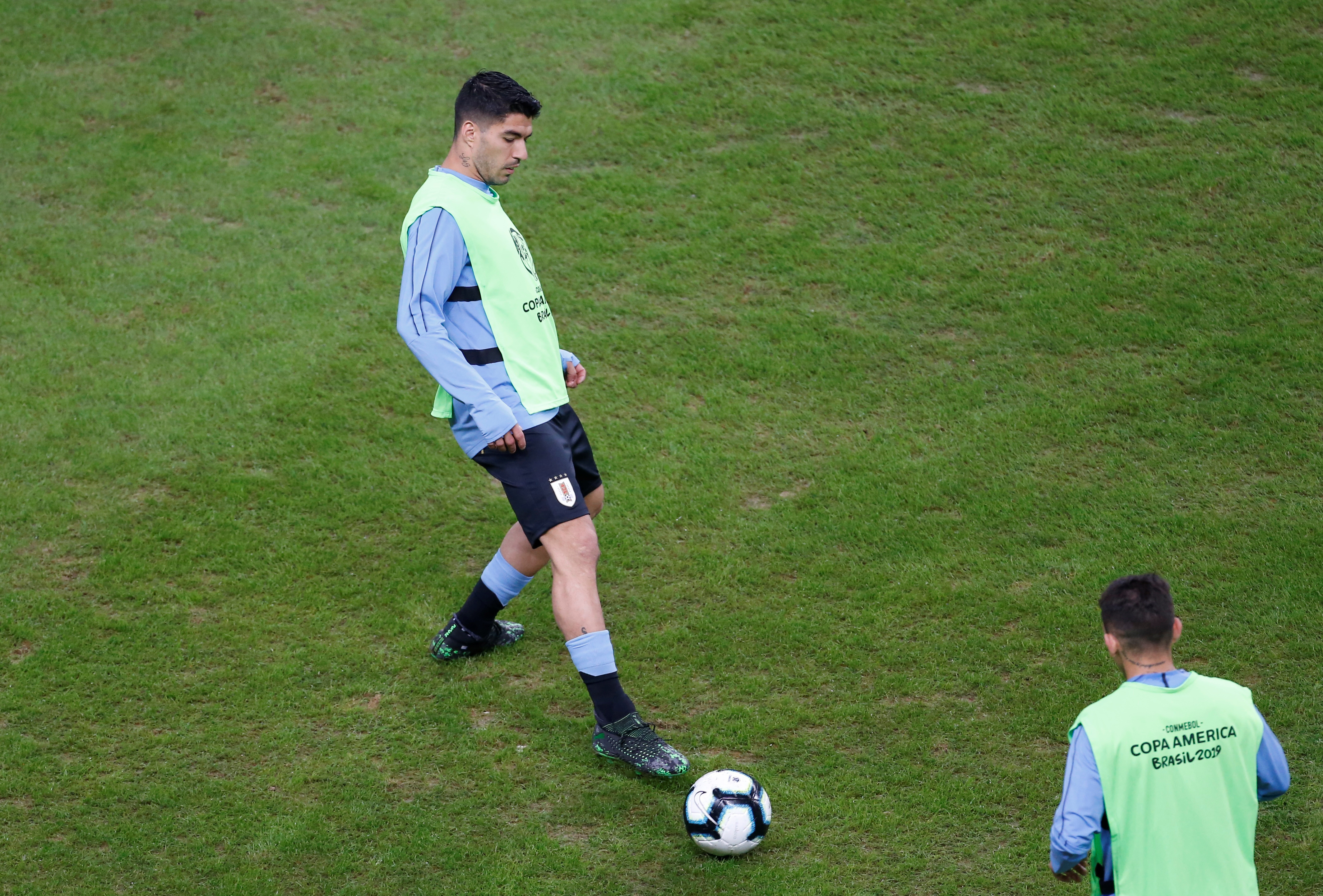 La foto que generó preocupación en Uruguay después de conocerse que Luis Suárez tiene coronavirus