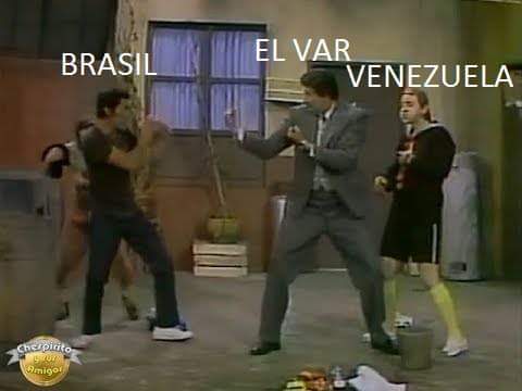 El VAR no solo ayudó a la Vinotinto ante Brasil, también reventó los Memes (FOTOS + JEJE)