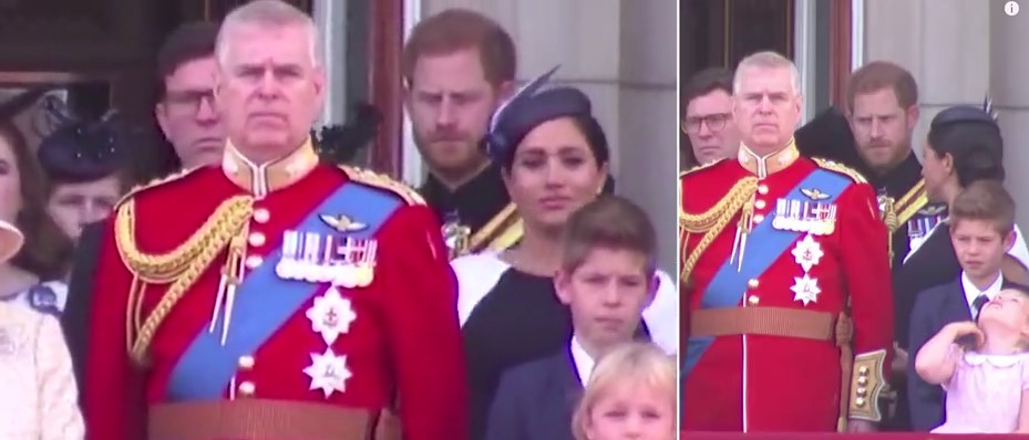El momento en que el Príncipe Harry reprende a Meghan Markle en público