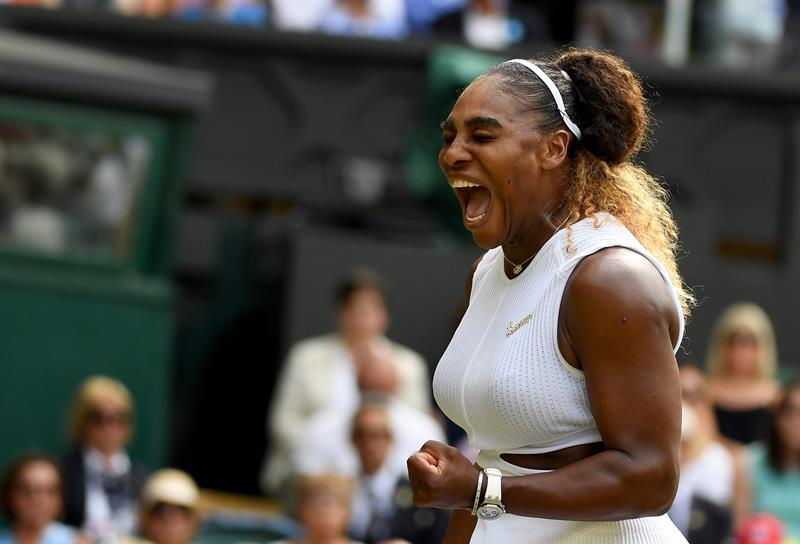 Serena Williams disputará la final de Wimbledon contra Halep