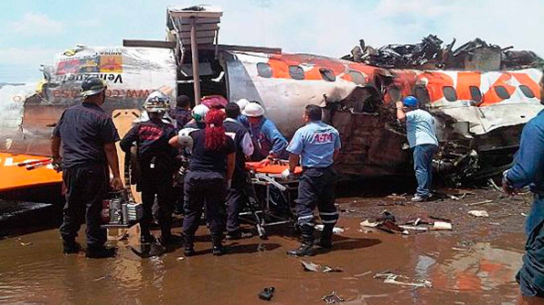 Se cumplen nueve años del terrible accidente del avión de Conviasa que dejó 17 muertos (FOTOS)