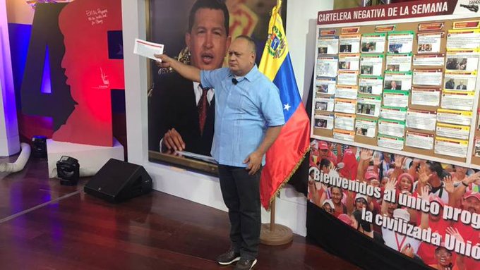 Diosdado admitió que el censo del régimen echará un ojo a ocupantes de misión vivienda