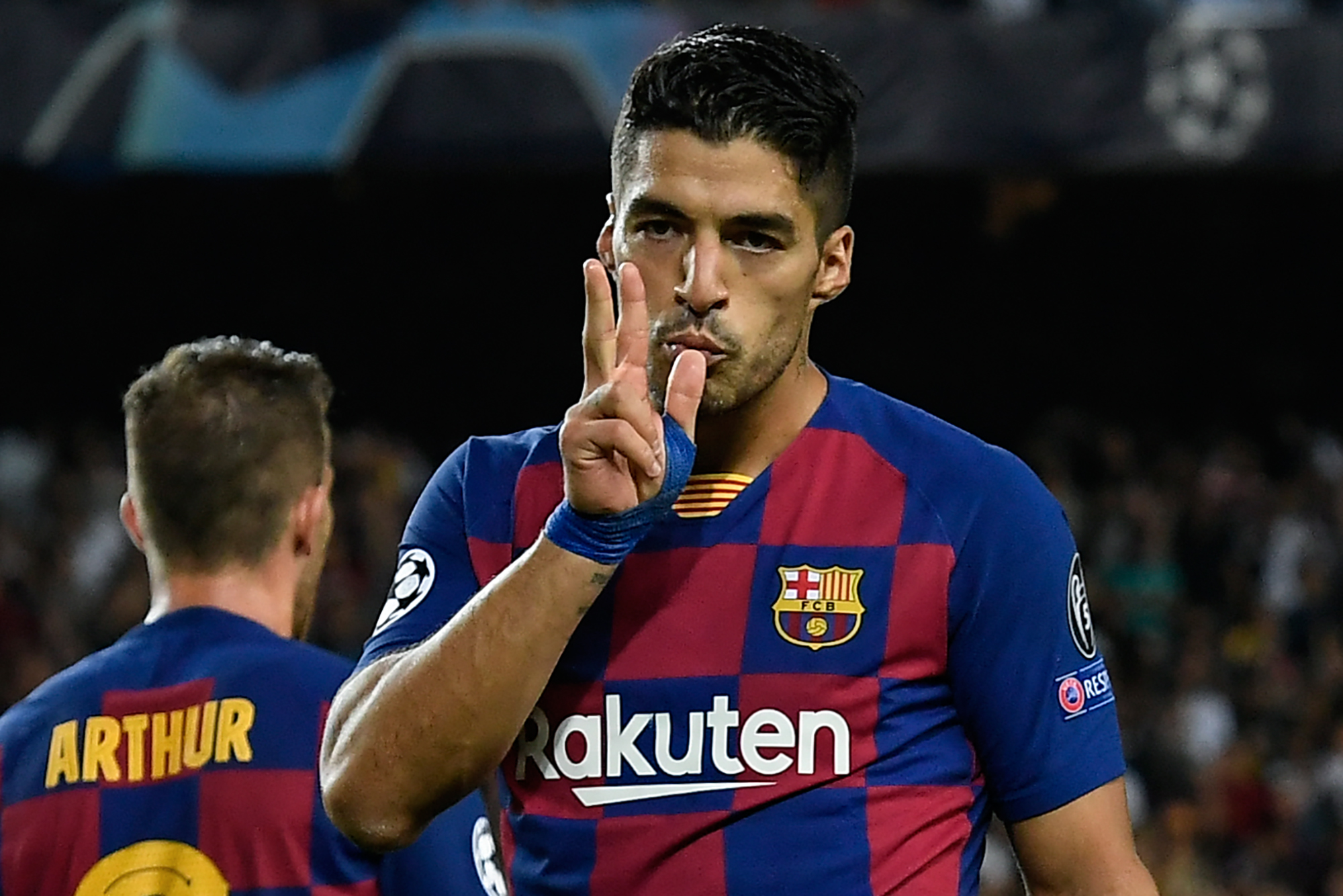 Luis Suárez lideró la remontada del Barcelona ante Inter de Milán en Champions