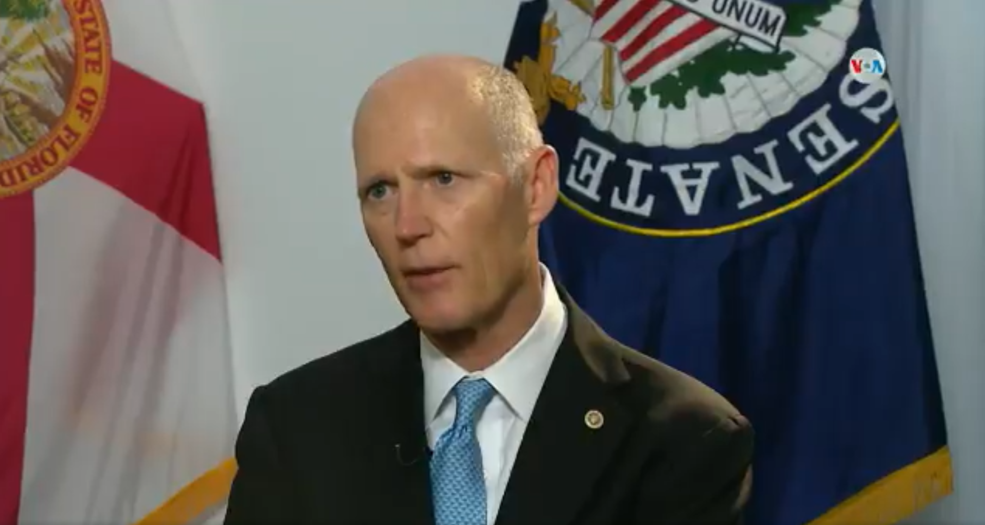 Rick Scott comparó la crisis venezolana con el Holocausto nazi, y repugna la falta de acción de la ONU (Video)