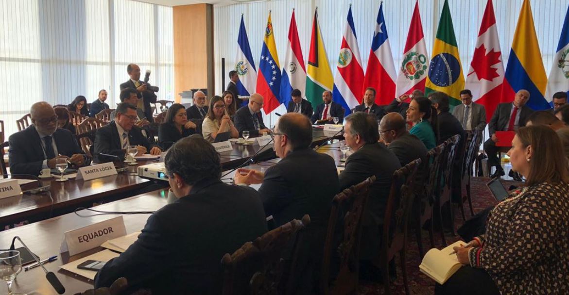 Grupo de Lima convocará una conferencia junto al BID para apoyar la implementación del Plan País