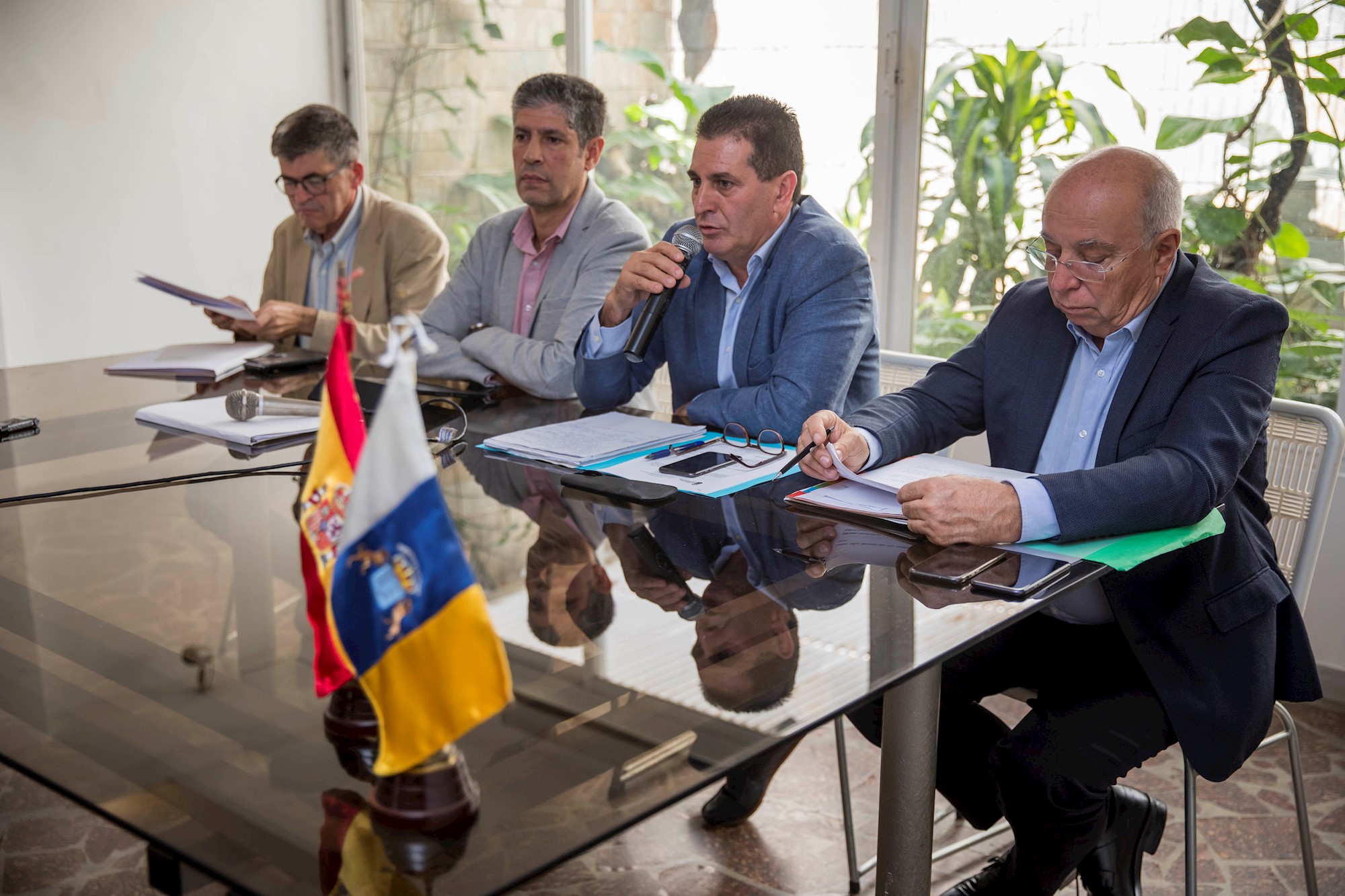 Delegación canaria inicia gira en Venezuela