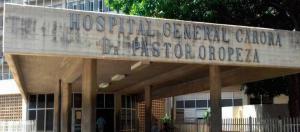 Hospital General de Carora se queda sin operaciones