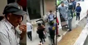 ¡Indignante! El VIDEO que muestra cómo un anciano invidente fue desalojado por su hijo de su casa