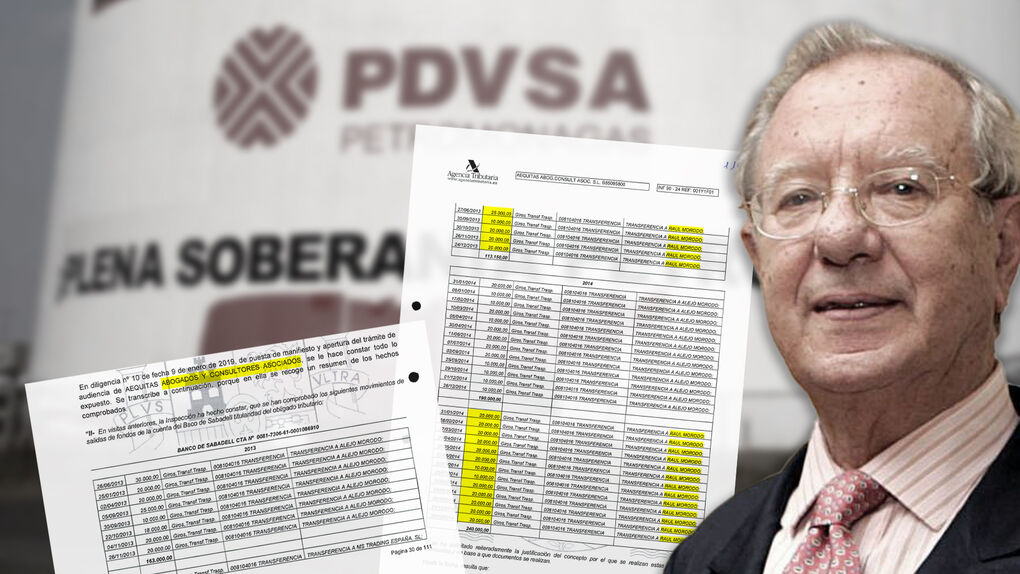 Raúl Morodo recibió fondos de Pdvsa de una de las empresas de su hijo