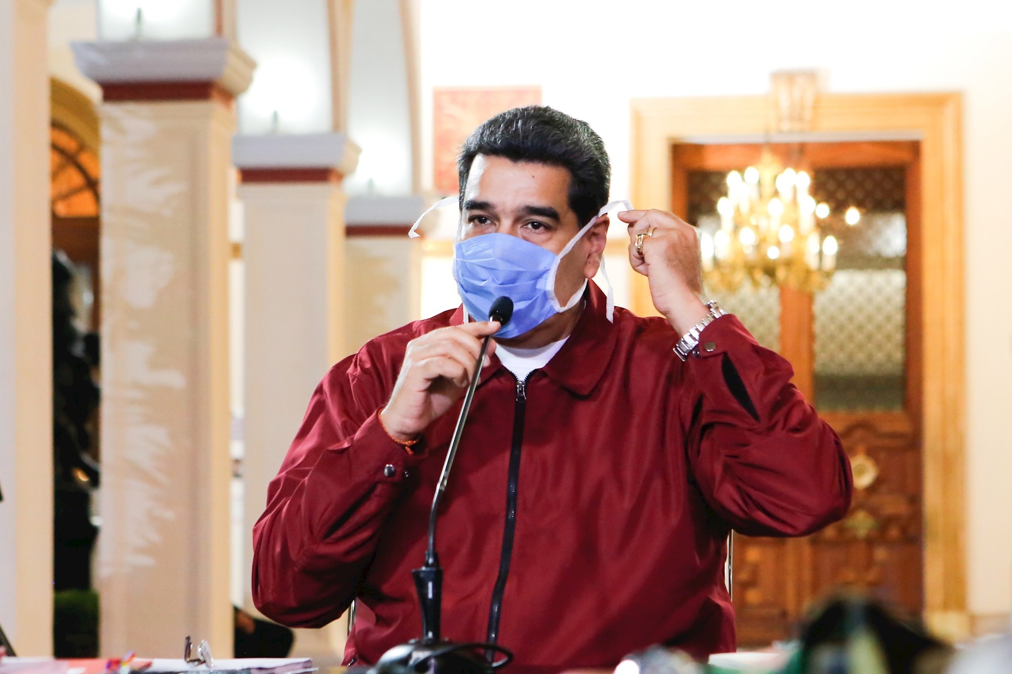 “Me preocupan estas transmisiones comunitarias”, afirmó Maduro tras nuevos contagios