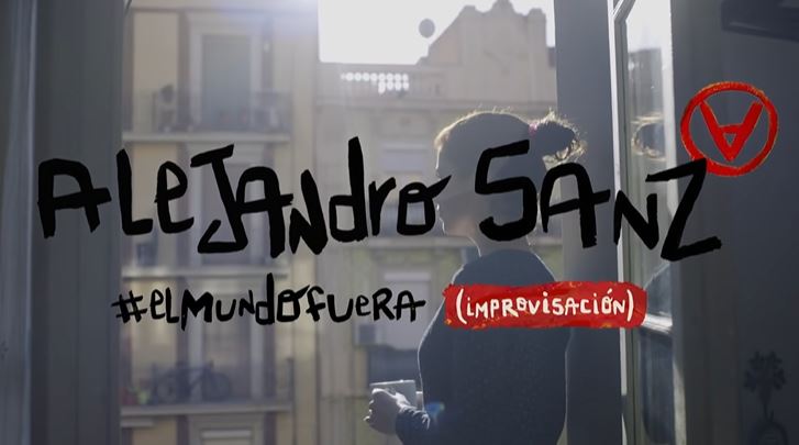 El mundo fuera: La emotiva canción de Alejandro Sanz creada en cuarentena (video)