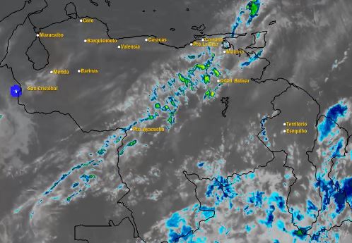 El estado del tiempo en Venezuela este miércoles #15Abr, según el Inameh