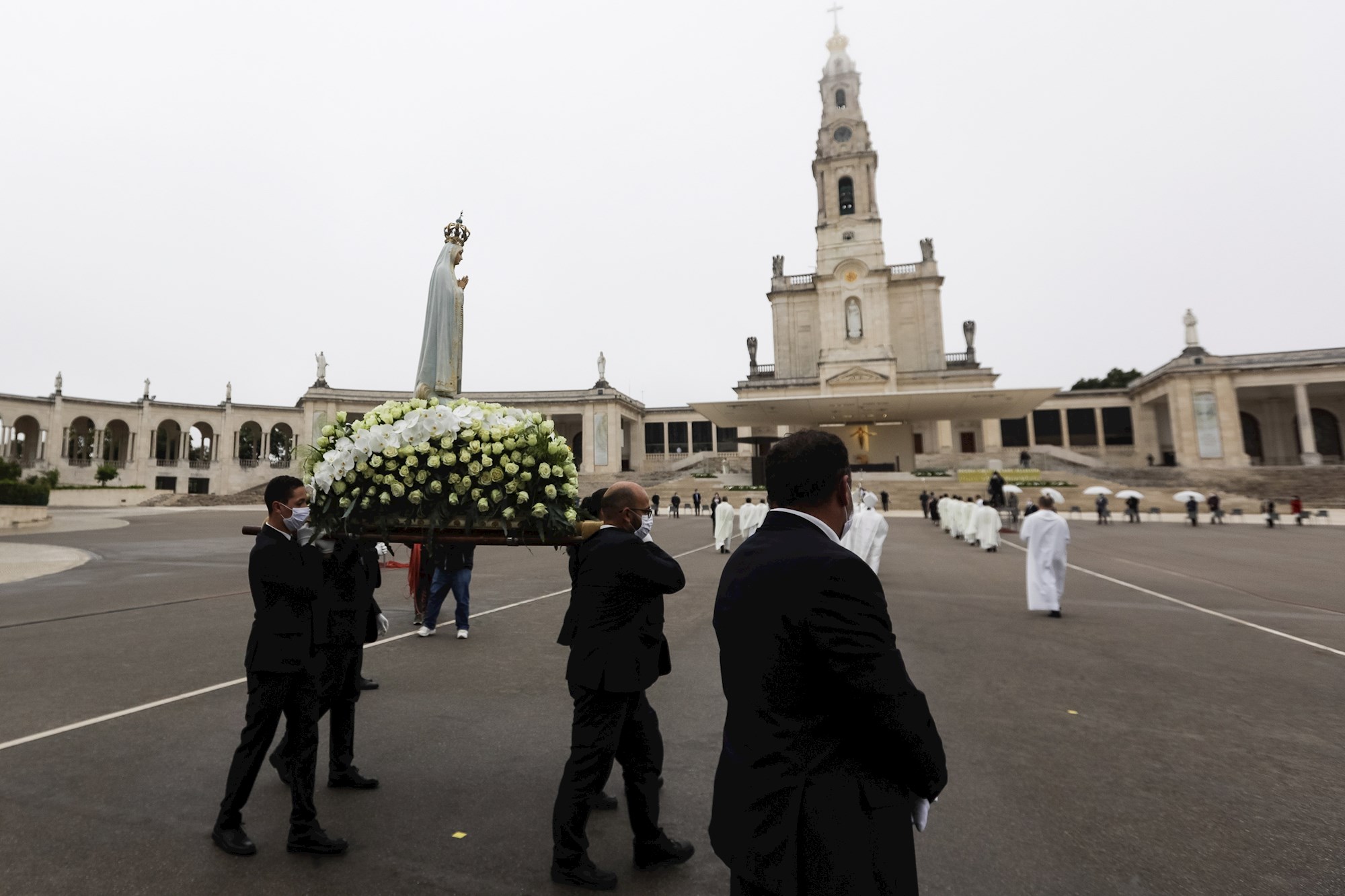 El Santuario de Fátima vuelve a recibir peregrinos