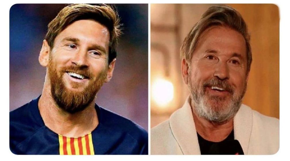 “Son idénticos”: Ricardo Montaner quiso aclarar su apariencia con Messi y enredó más el papagayo