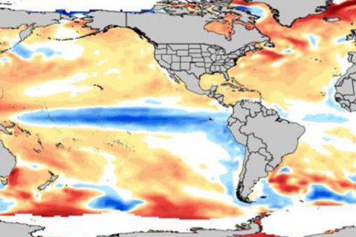 Centro meteorológico de EEUU prevé formación de fenómeno climático La Niña entre agosto-octubre