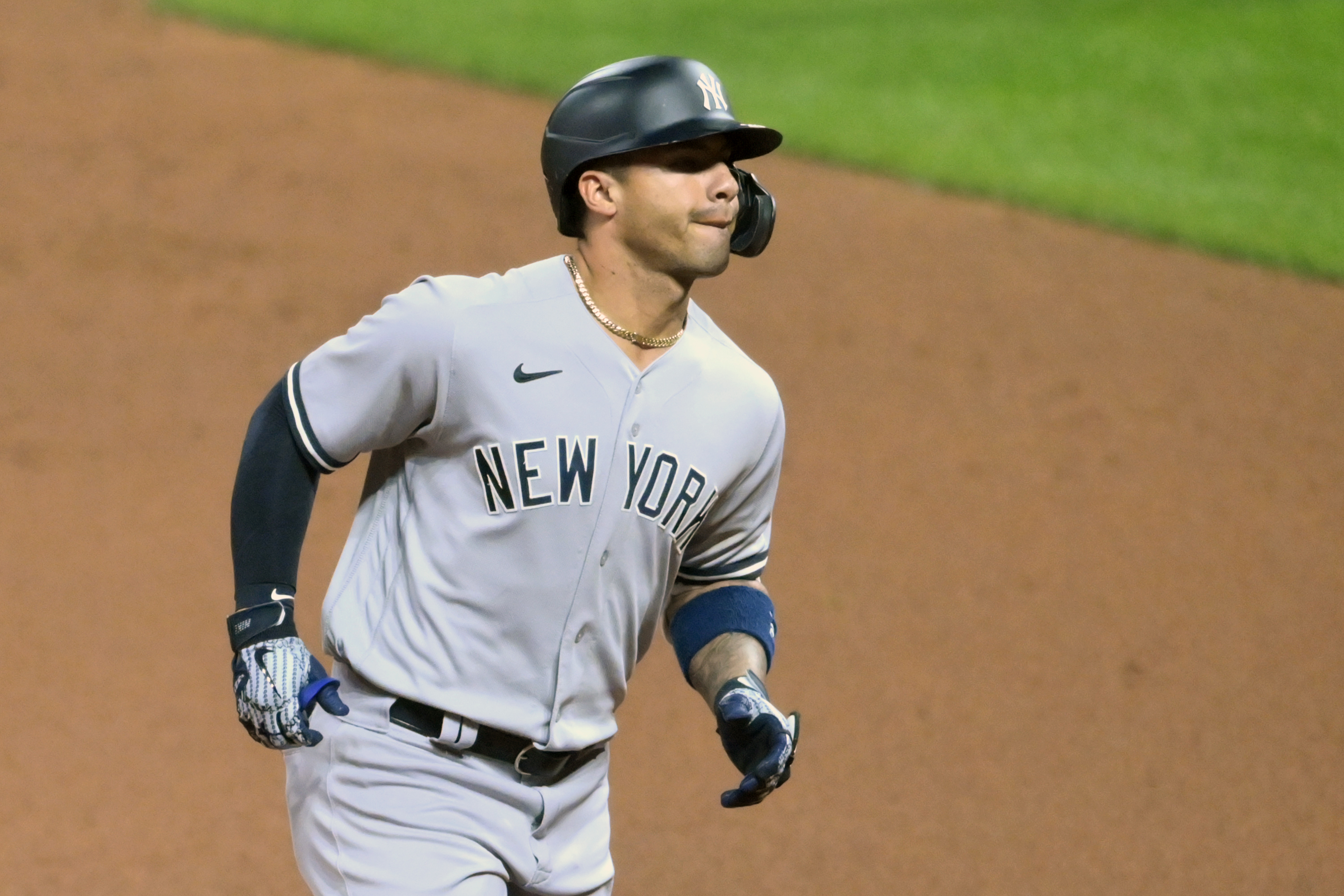 Gleyber Torres conectó un enorme jonrón en paliza de Yankees a Indios (Video)