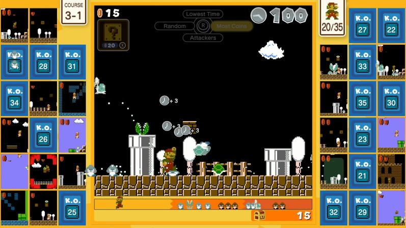 ¡Gammer ACTIVOS! Así es Super Mario para 35 jugadores… y está gratis en Nintendo Switch