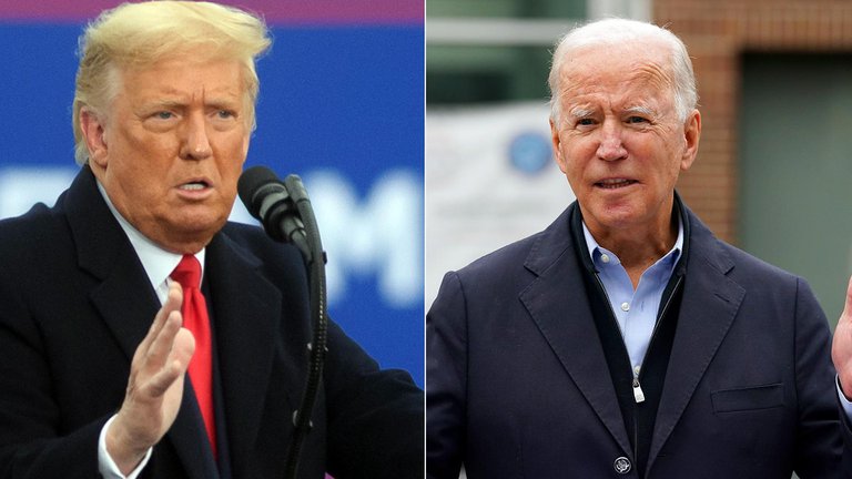 Las reacciones de Donald Trump y Joe Biden tras el anuncio de Moderna sobre la eficacia de su vacuna