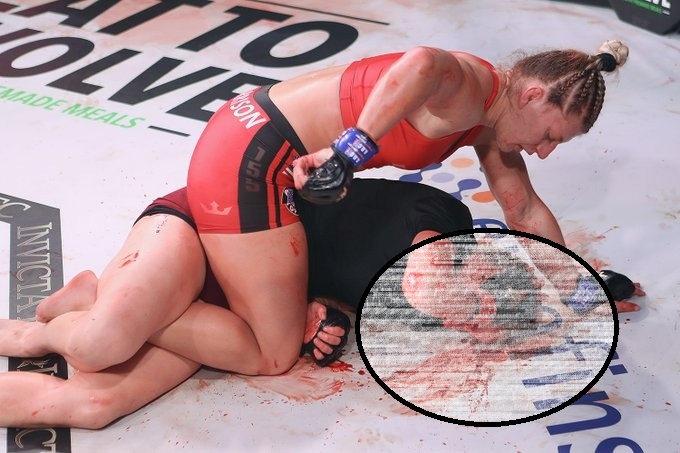 El “devastador nocaut” en la MMA que encendió las redes: Dejó ensangrentada a su rival y el octágono (IMÁGENES)
