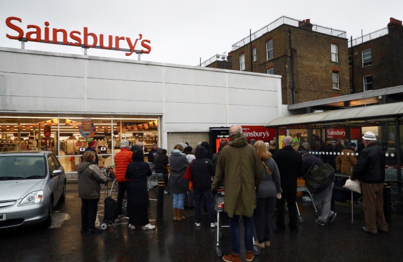 Reino Unido pide que no se almacene comida ante el Brexit