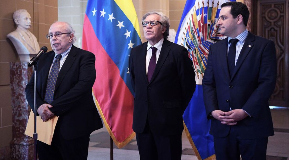 “Es incomprensible la defensa de Argentina hacia Maduro”, dijo el embajador venezolano ante la OEA