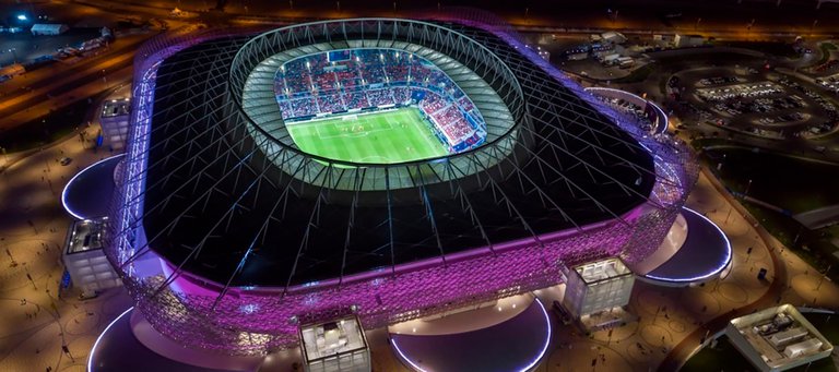 El impactante nuevo estadio que presentó Catar para el Mundial de 2022 (Fotos)