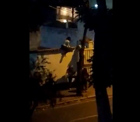 Colectivos intentaron invadir una quinta en San Bernardino #18Ene (Fotos y Videos)