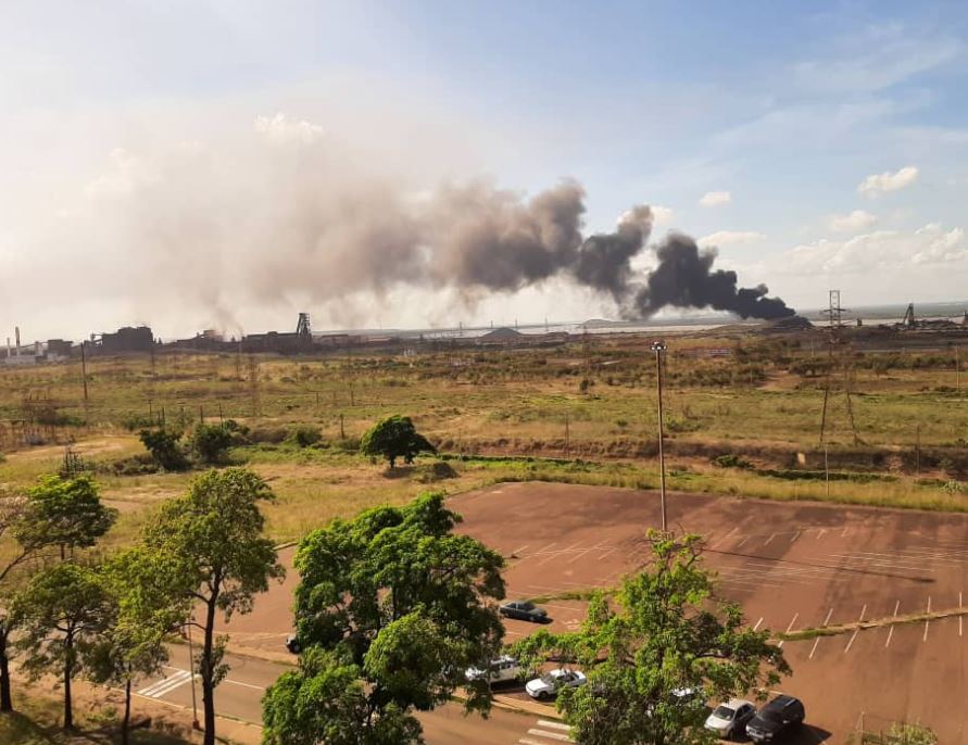 Se registró incendio dentro de las instalaciones de Sidor este #21Ene