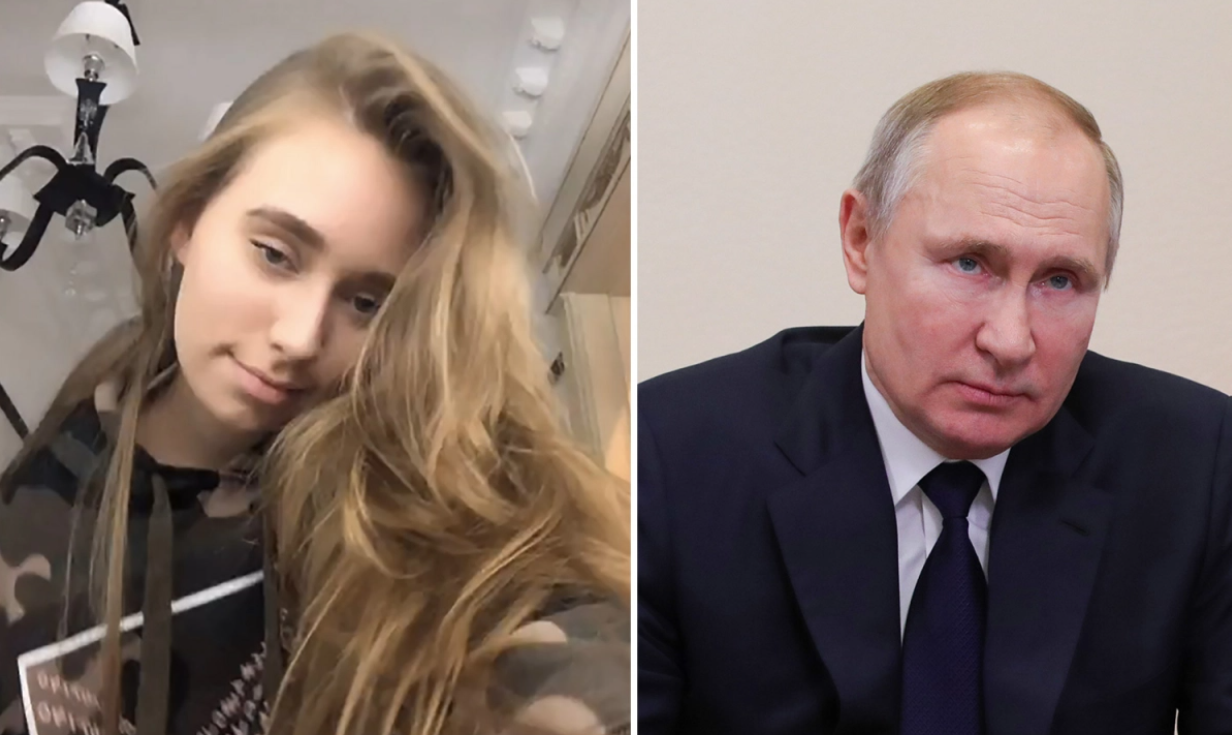 La “hija secreta” de Putin difunde una teoría de la conspiración para eliminar a la población mundial