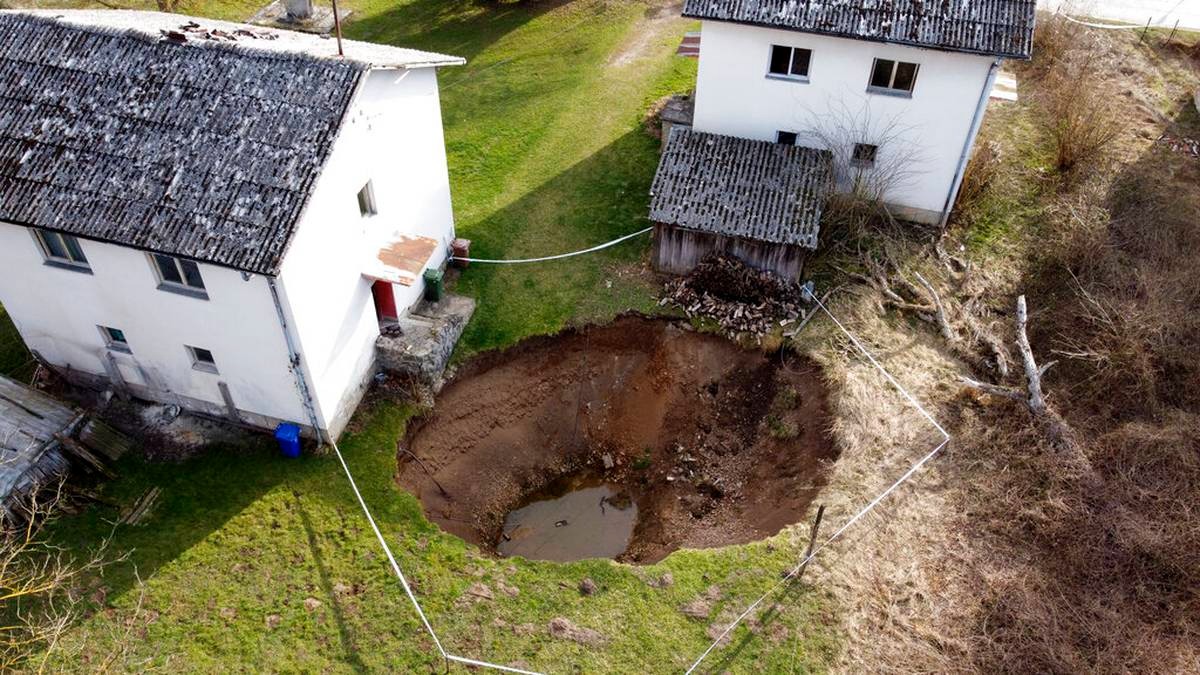 Aparecen cráteres tras un terremoto en Croacia