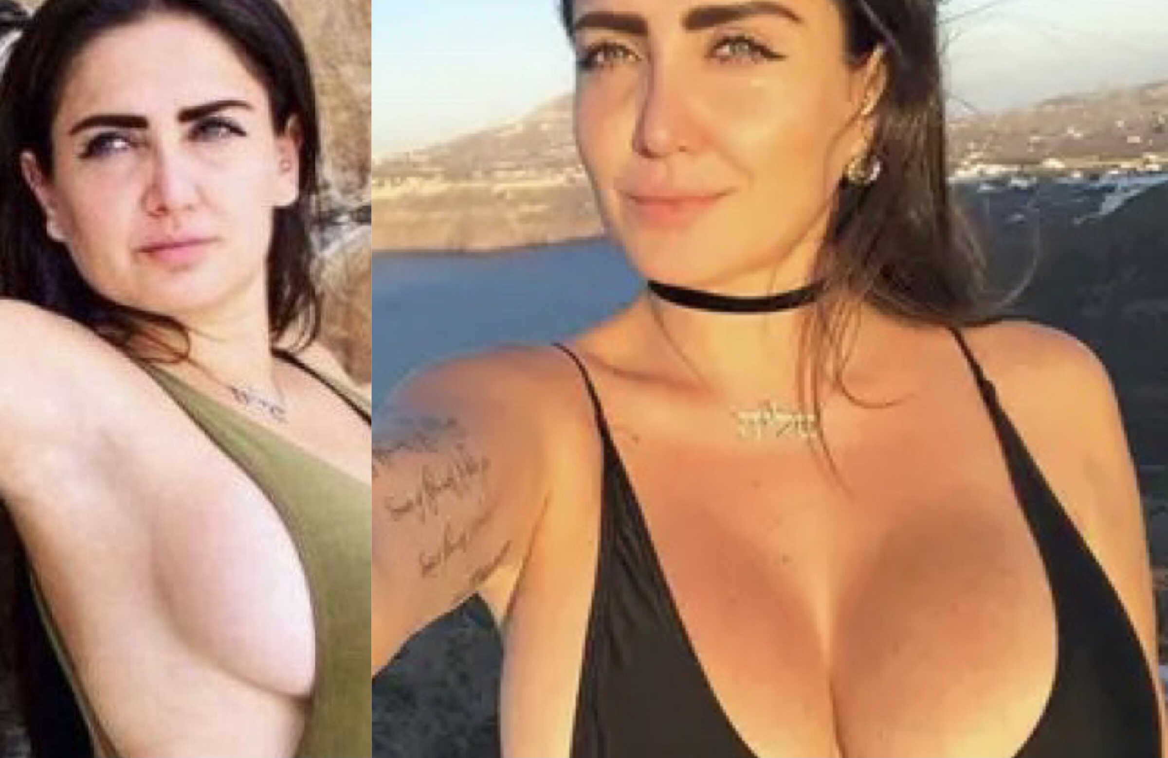 Celia Lora publicó una foto mostrando todos sus atributos