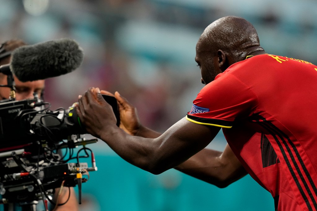 Lukaku le dedicó el gol ante Rusia a su compañero Eriksen (Video)