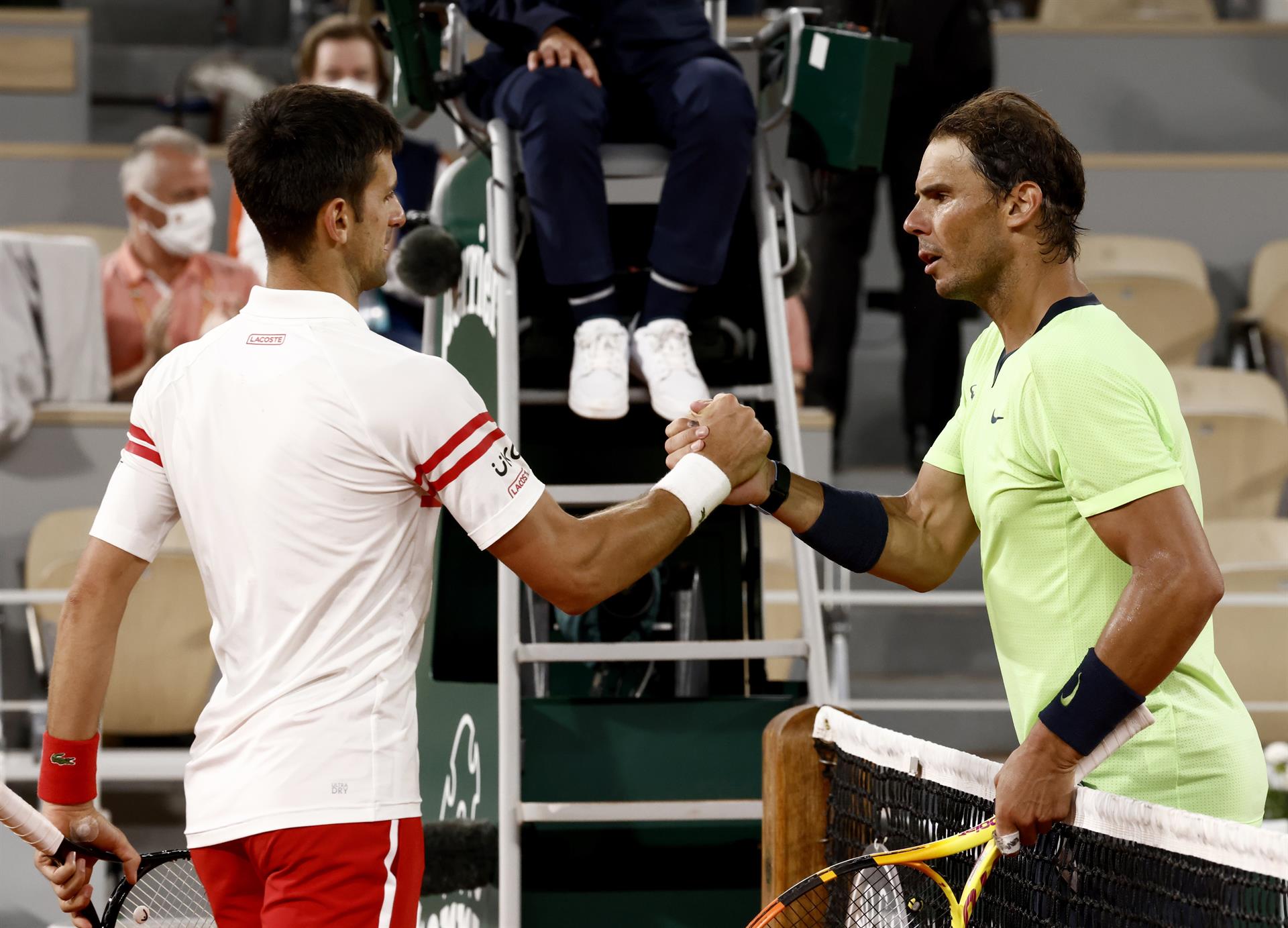 Djokovic asegura que su victoria frente a Nadal fue su “mejor partido en Roland Garros”