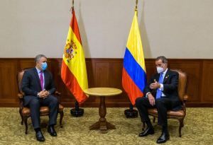 Duque se reunió con el Rey Felipe VI de España y abordaron la situación en Venezuela (FOTOS)