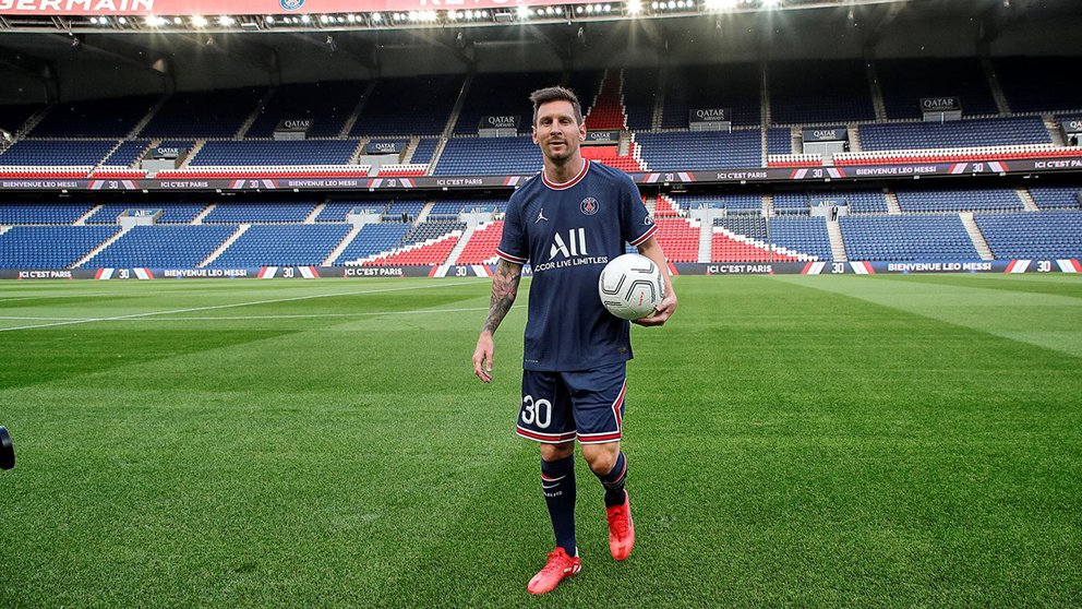 El blooper del PSG al anunciar el número de camiseta que usará Messi