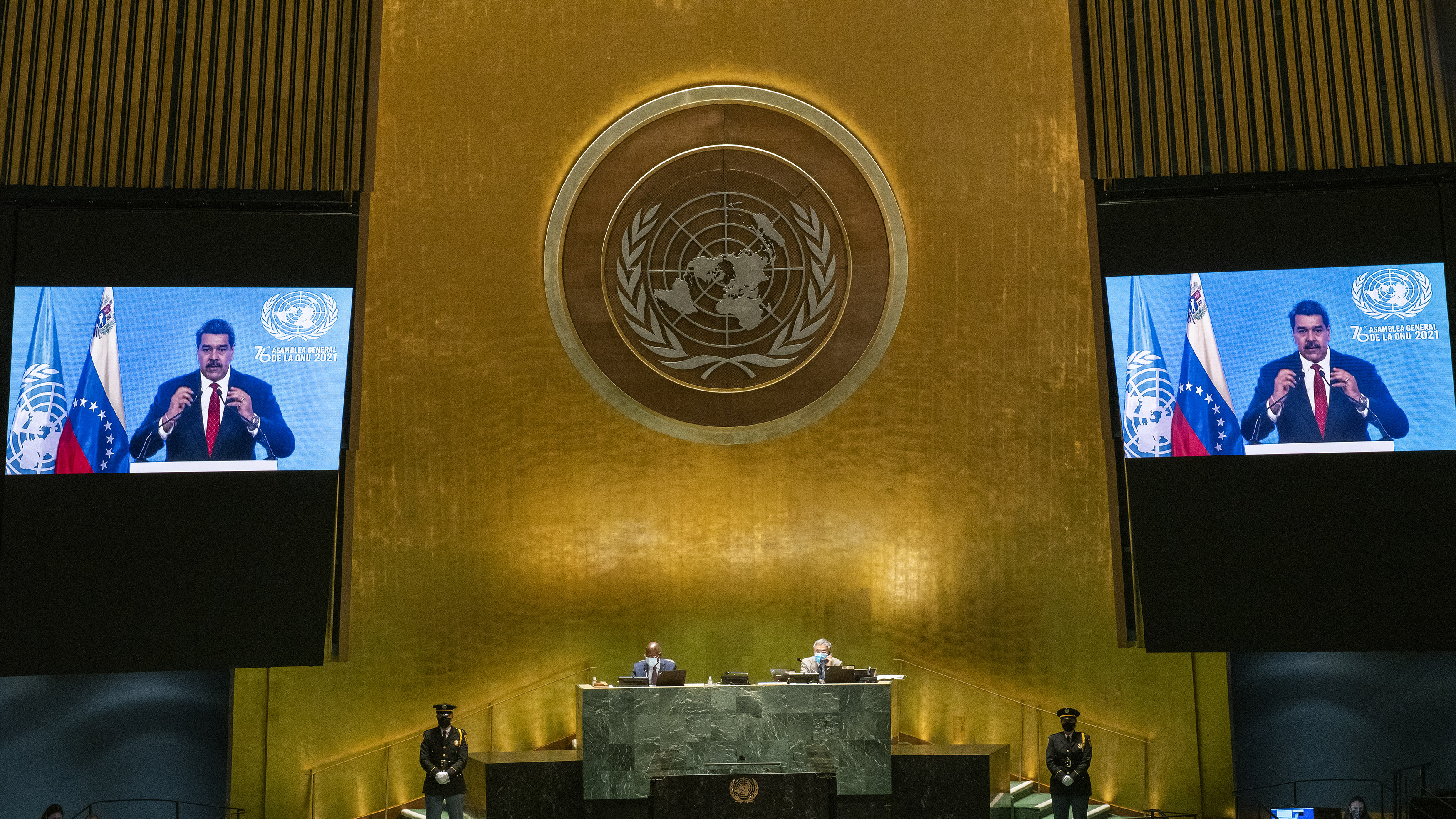 Maduro, un dictador en la ONU, se disfrazó de víctima ante la condena contra su régimen