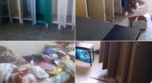 Registraron pertenencias del personal del hospital Universitario de Maracaibo de forma abrupta (Fotos)