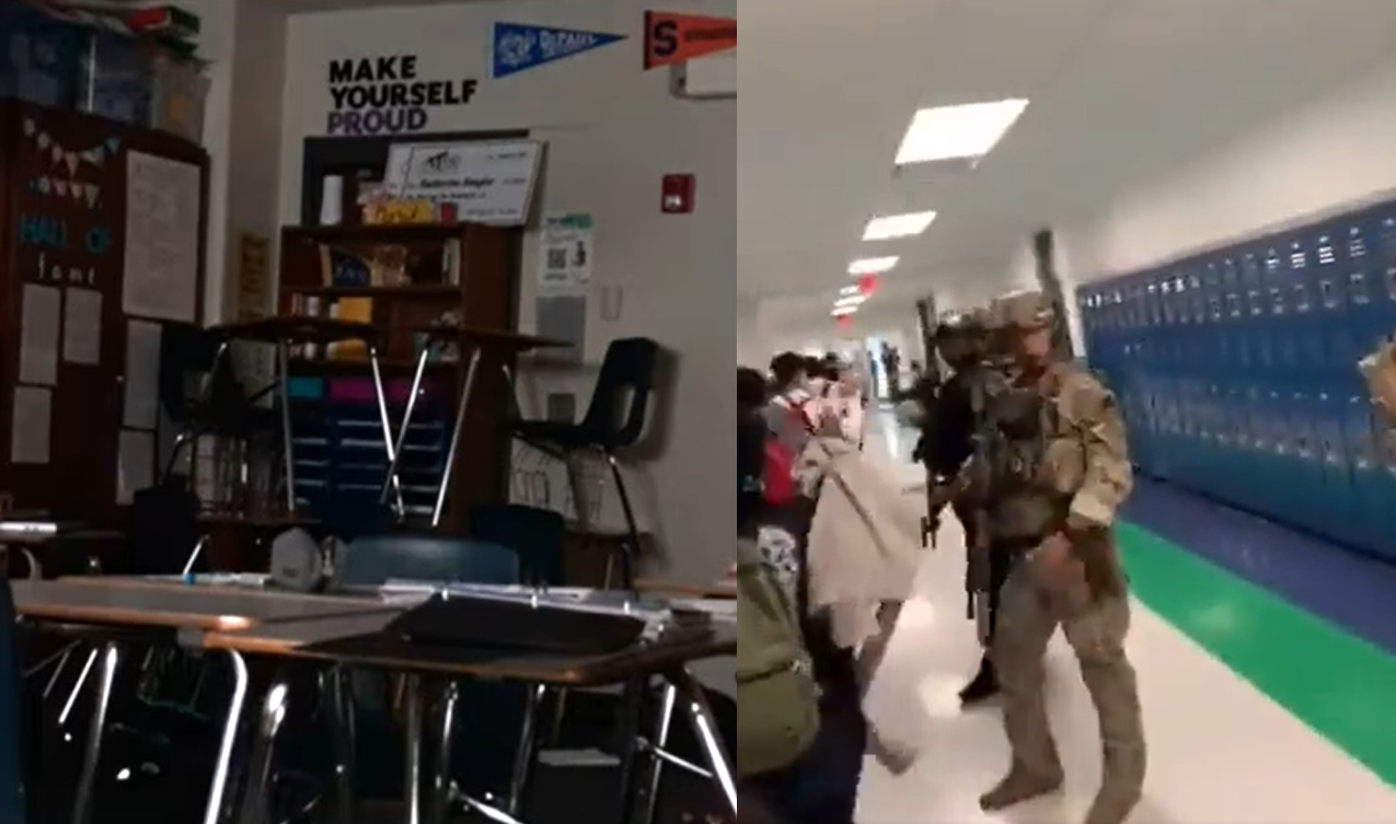 Los angustiantes momentos que vivieron los estudiantes durante el tiroteo en Texas (VIDEOS)