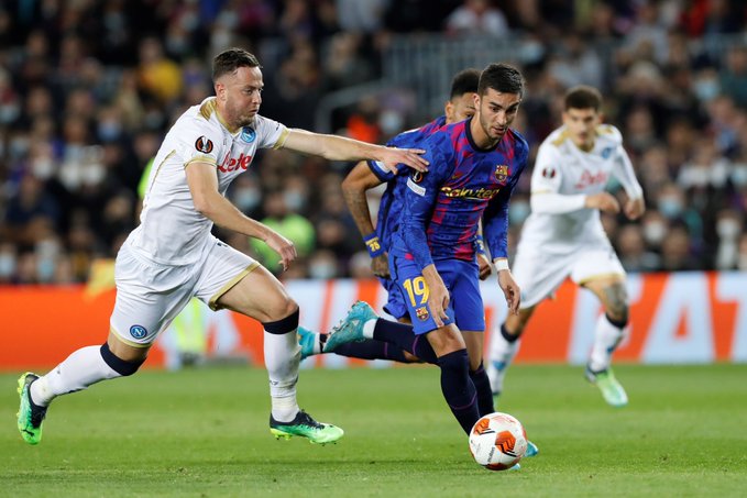 Eliminatoria abierta: Barcelona empató con Napoli en la Europa League