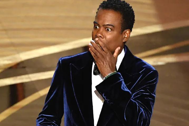 Apareció un VIDEO nunca visto de Chris Rock con los ojos “volteados” luego de la cachetada de Will Smith