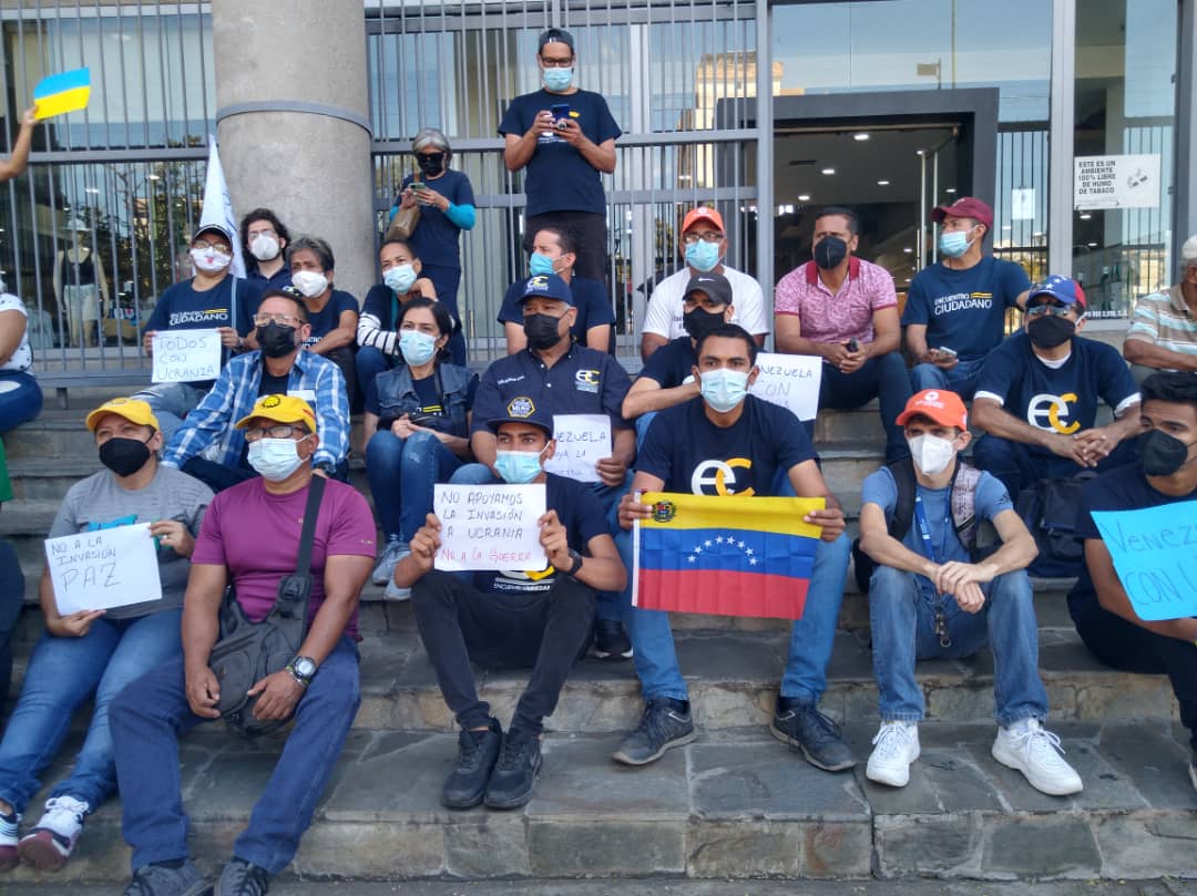 Carabobo se solidarizó con Ucrania y rechazó el inicio de la invasión rusa