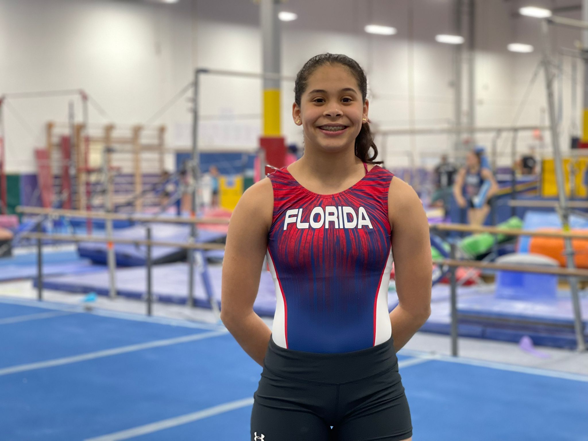 La atleta venezolana Luiselena Rodríguez competirá en campeonato regional de gimnasia en EEUU