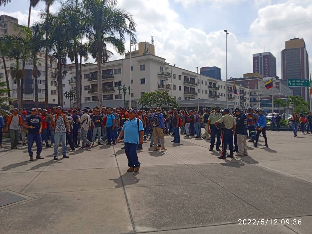 Trabajadores de Supra protestaron solicitando reivindicaciones salariales