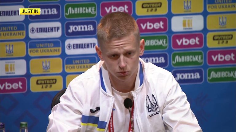 Futbolista ucraniano Olexandr Zinchenko rompió a llorar: “Hoy es Ucrania, mañana puedes ser tú” (VIDEO)